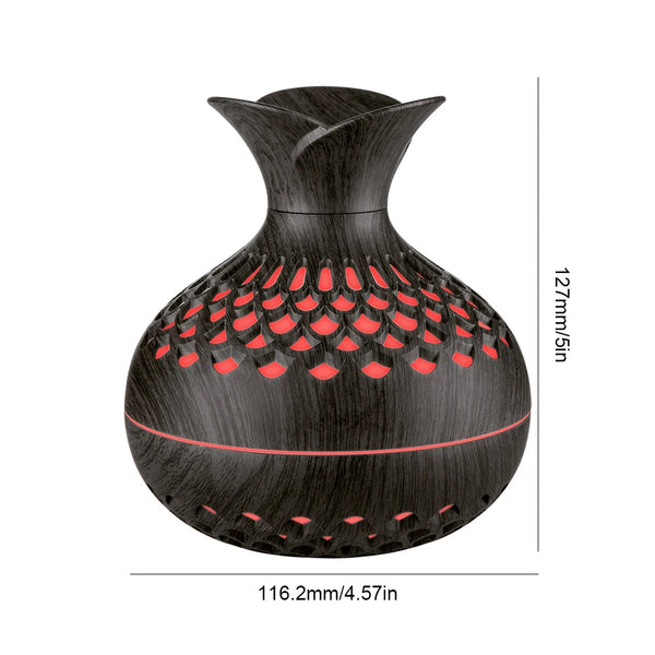 300ML Wood Grain Aromatherapy Humidifier