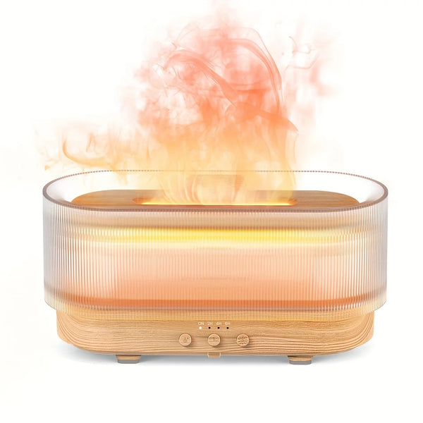 300ML Aromatherapy Flame Light Humidifier