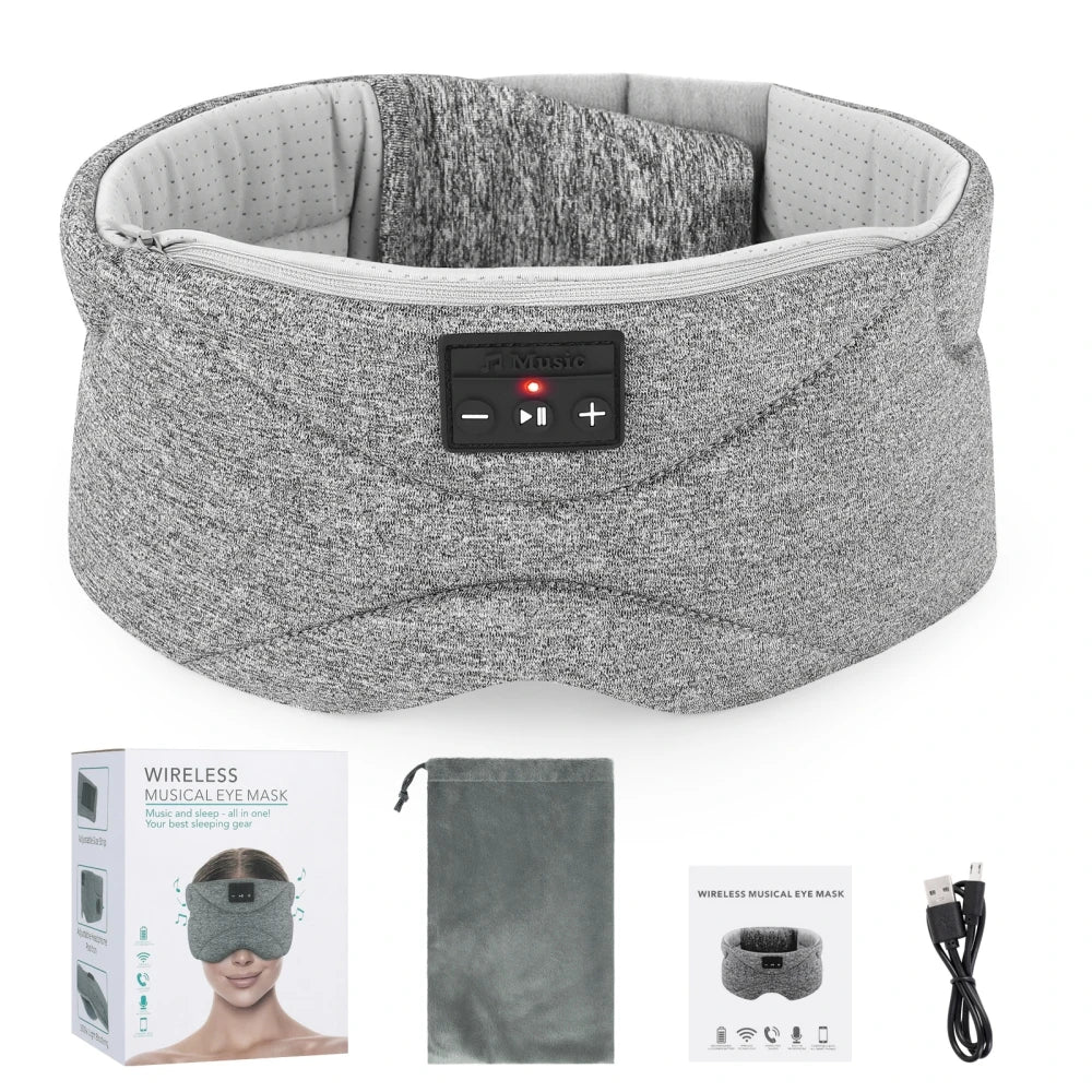 Wireless Eye Mask with Ultra-Thin Speakers