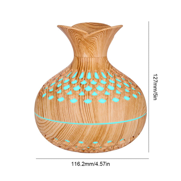 300ML Wood Grain Aromatherapy Humidifier