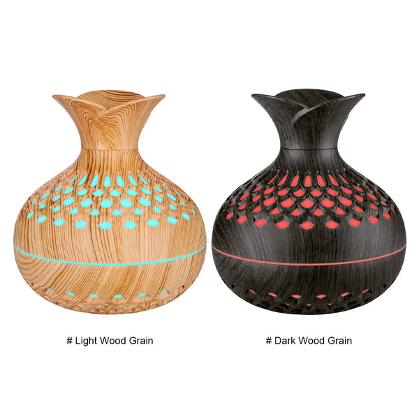 300ML Wood Grain Aromatherapy Humidifier