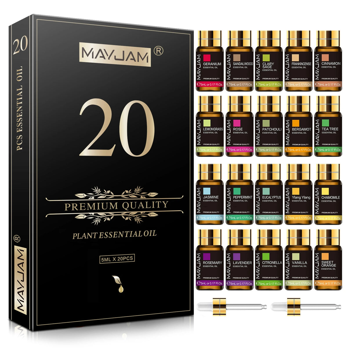 20pcs Premium Essential Oils Set