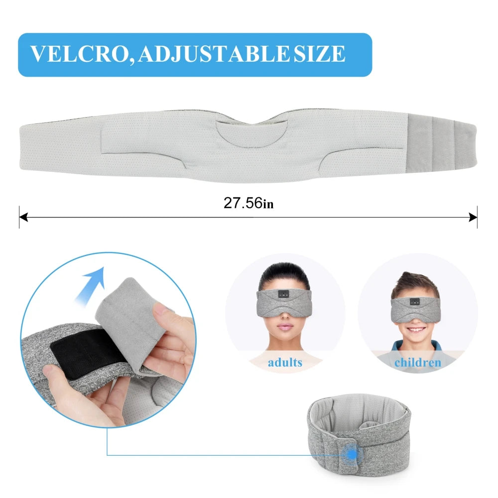 Wireless Eye Mask with Ultra-Thin Speakers