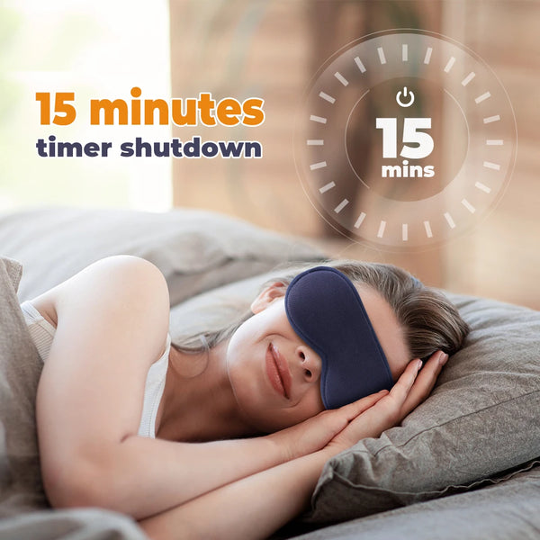 Heated Eye Mask with Vibration Massage
