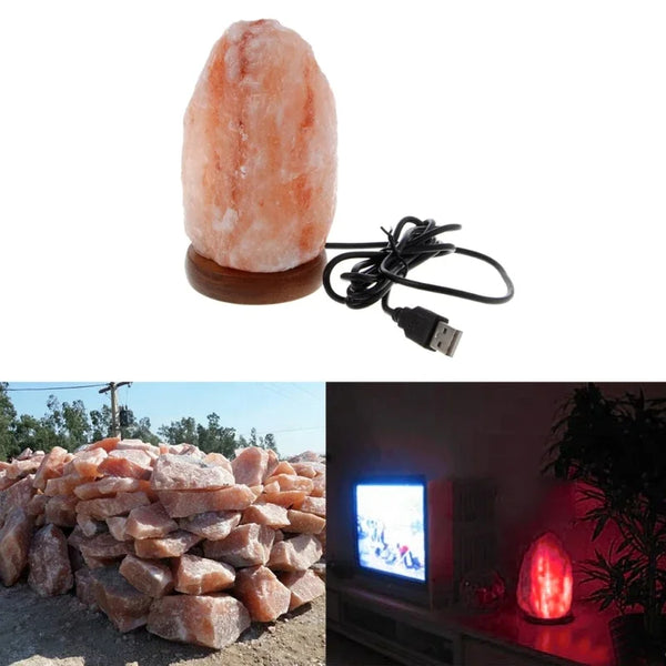 Hand-Carved Himalayan Salt Lamp