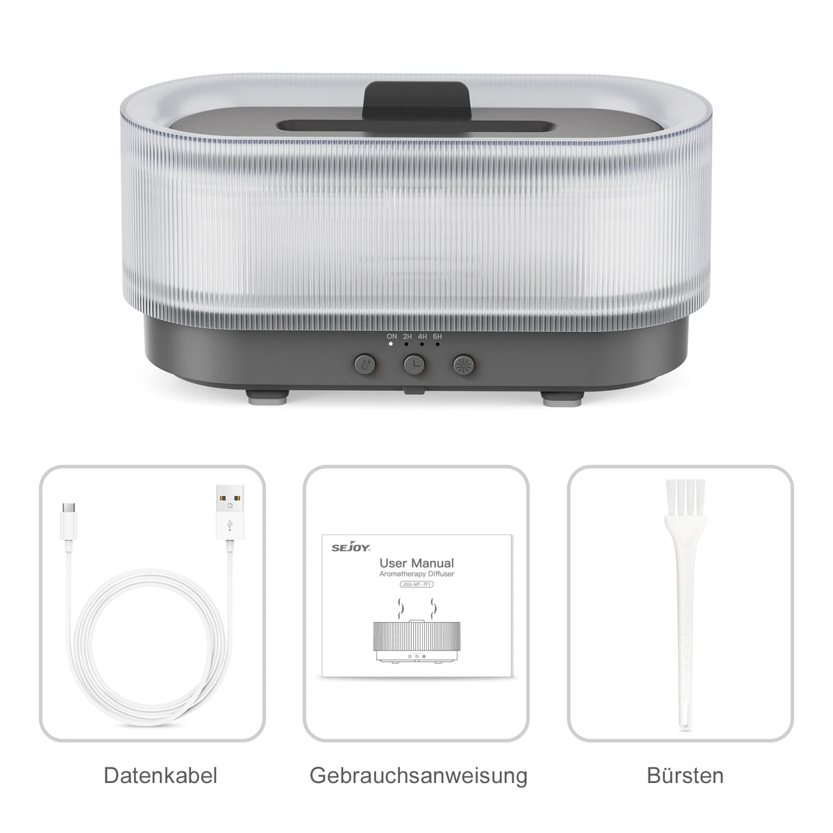 300ML Aromatherapy Flame Light Humidifier