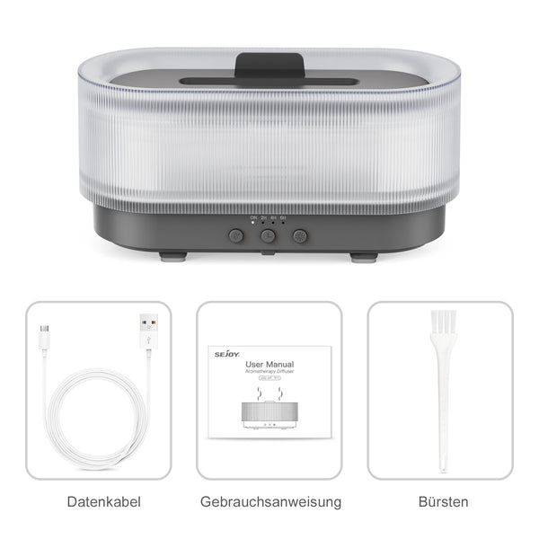 300ML Aromatherapy Flame Light Humidifier