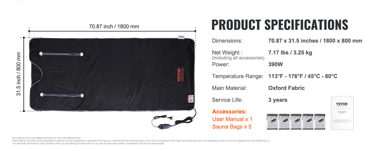 Infrared Sauna Blanket for Detox & Relaxation