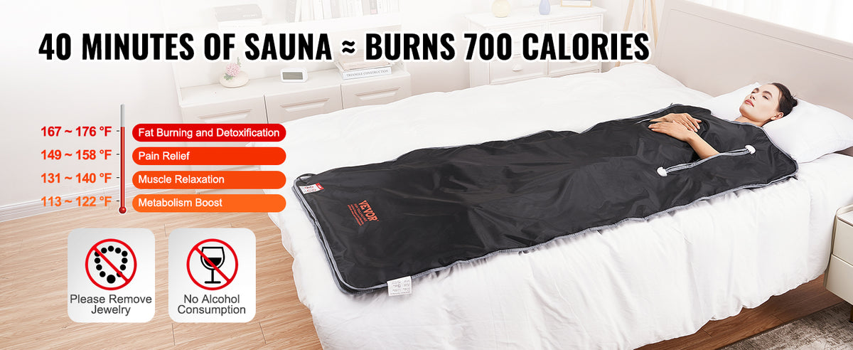 Infrared Sauna Blanket for Detox & Relaxation