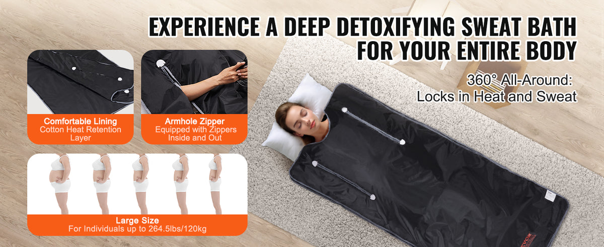 Infrared Sauna Blanket for Detox & Relaxation