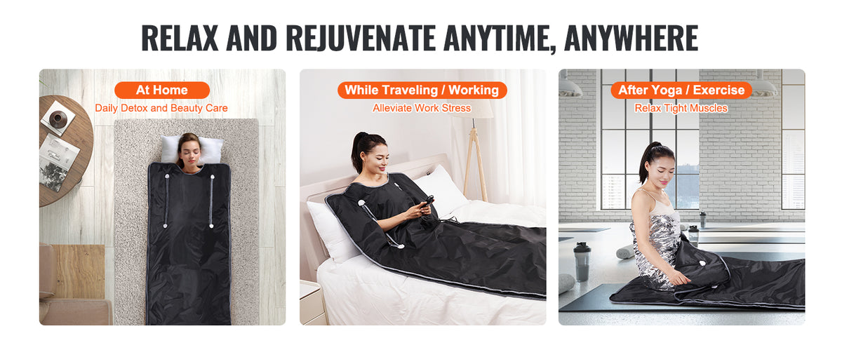 Infrared Sauna Blanket for Detox & Relaxation